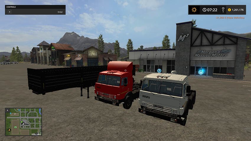 Kamaz 5410 and Nefaz 93344 [MP] 3