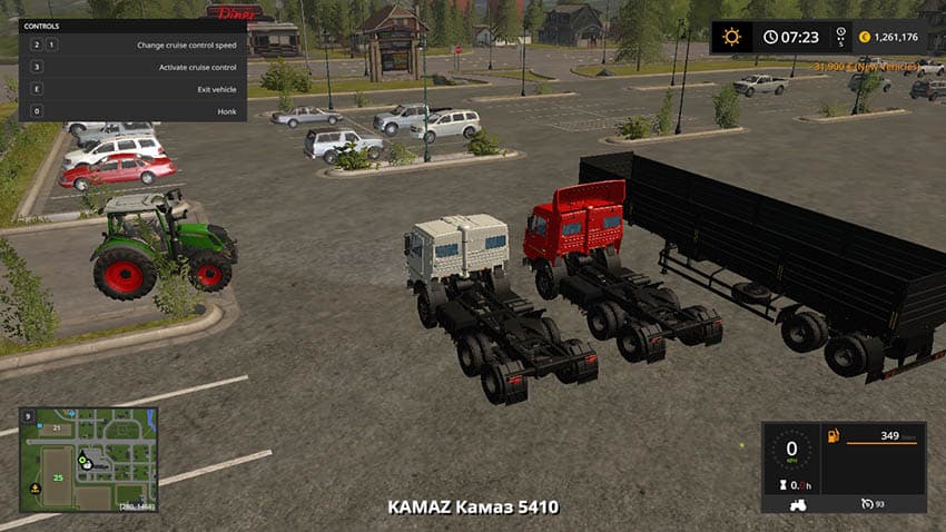 Kamaz 5410 and Nefaz 93344 [MP] 2