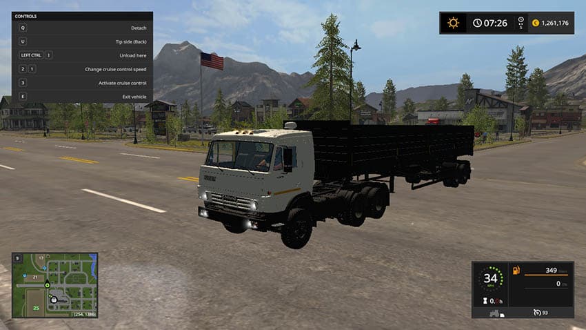 Kamaz 5410 and Nefaz 93344 [MP]