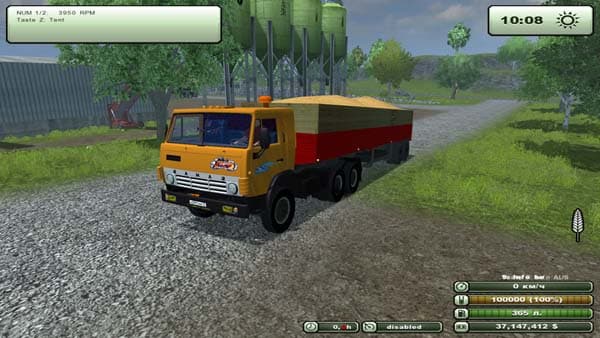 Kamaz 5410 and Polupricep