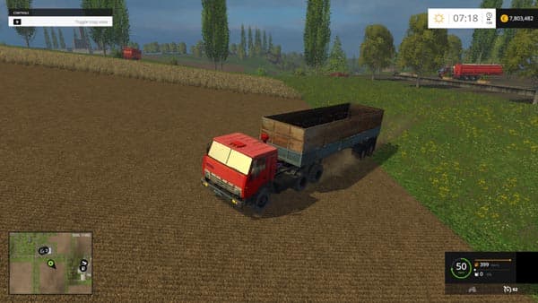 Kamaz 5410 and trailer