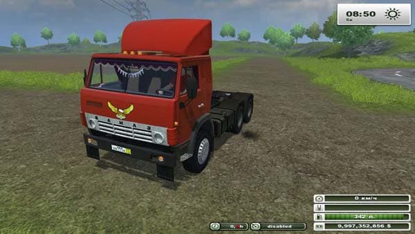 Kamaz 54115 Red