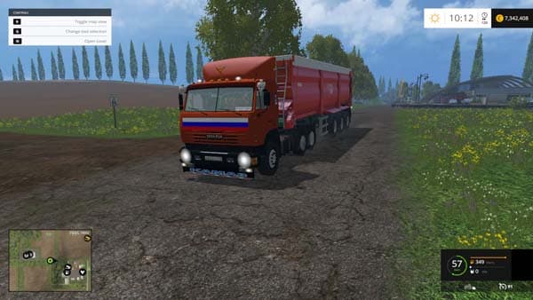 Kamaz 54115 Red