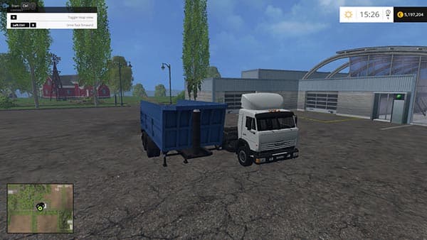 Kamaz 54115 and Trailer SZAP 9517 3