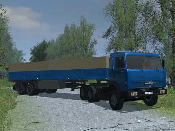 Kamaz 54115 and Trailer [MP]