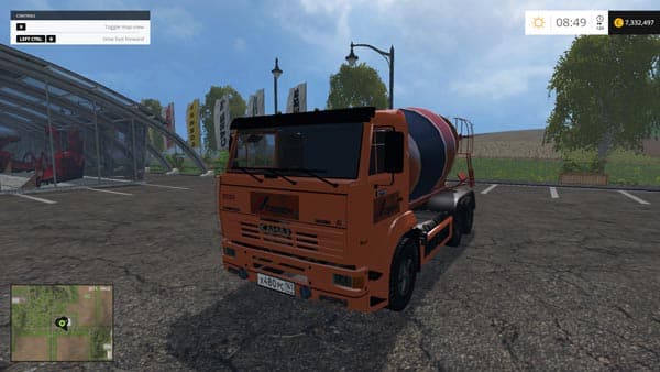 Kamaz 5460 Mixer 3