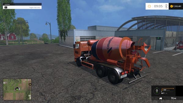 Kamaz 5460 Mixer 2