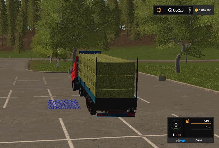 Kamaz 5460 + Schwarzmuller 2
