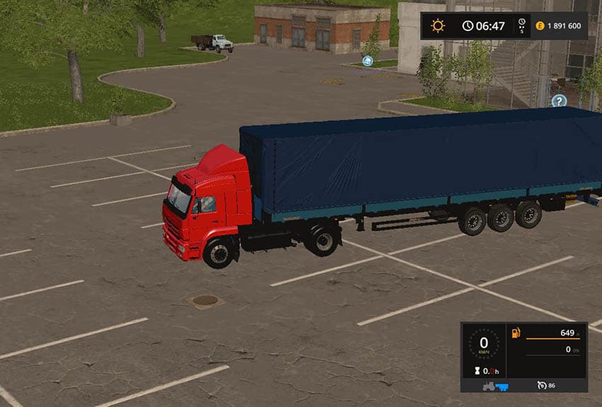 Kamaz 5460 + Schwarzmuller