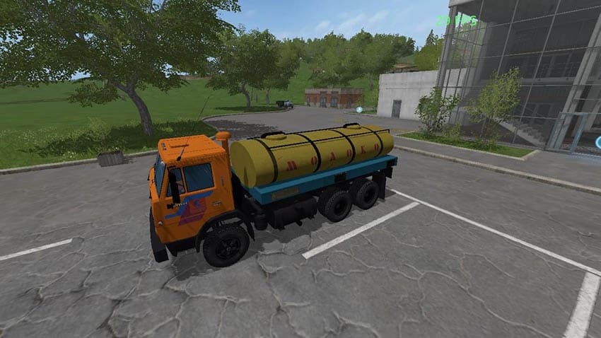 Kamaz 55102 + Trailer Nefaz