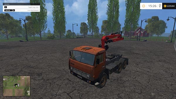 Kamaz 55111 Forest Truck 3