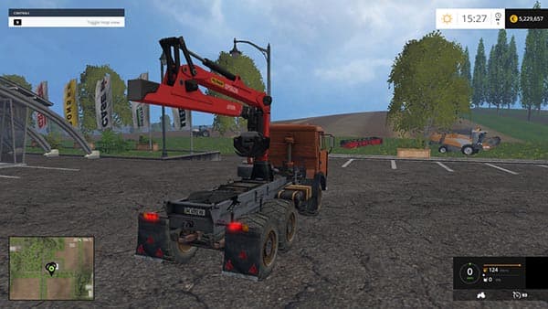 Kamaz 55111 Forest Truck 2
