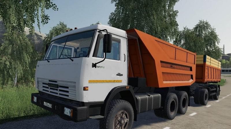Kamaz 55111 + Trailer 3