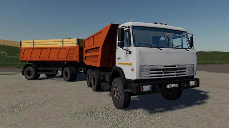 Kamaz 55111 + Trailer 2