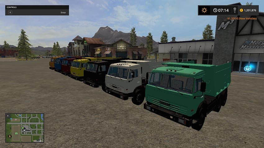 Kamaz 65115 Euro 2 3