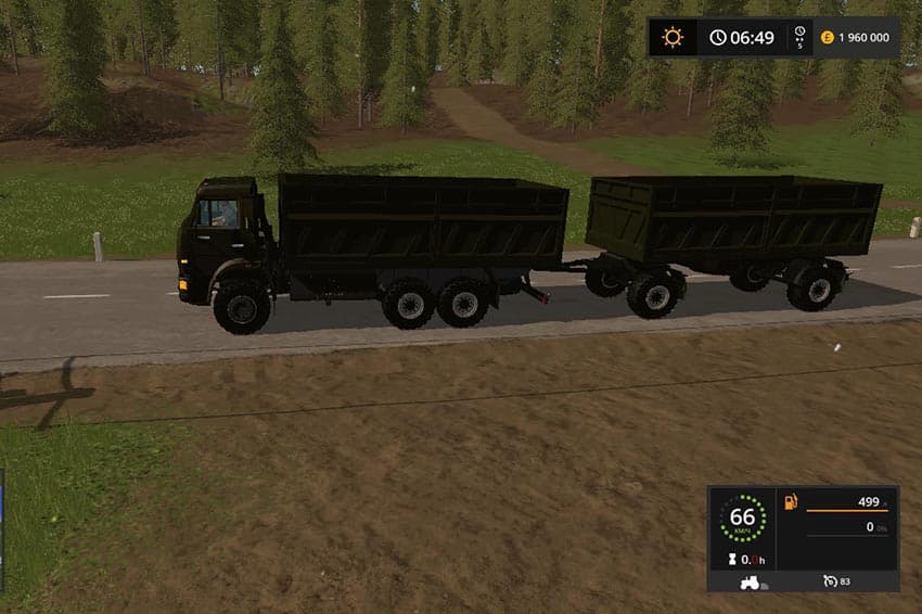 Kamaz 65115 + Pronar t680 2