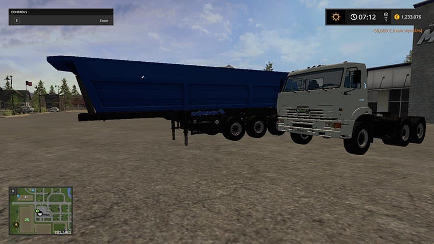 Kamaz 65116 6x6 And Schmitz SL 8 3