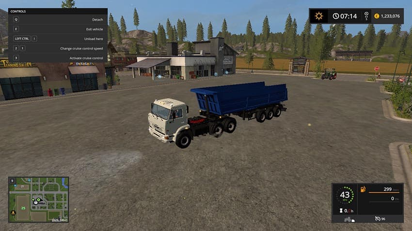 Kamaz 65116 6x6 And Schmitz SL 8 2