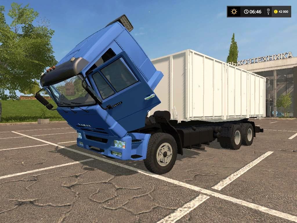 Kamaz 65117 WITH SZAP TRAILER 3