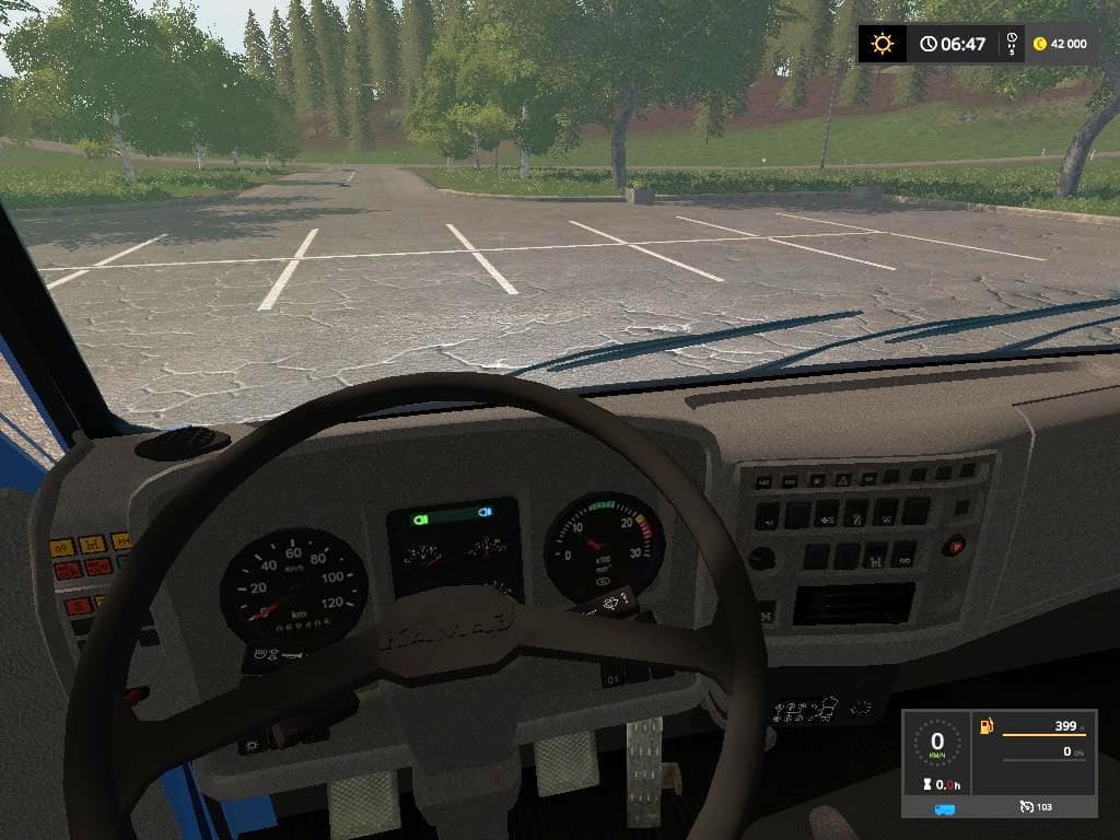 Kamaz 65117 WITH SZAP TRAILER