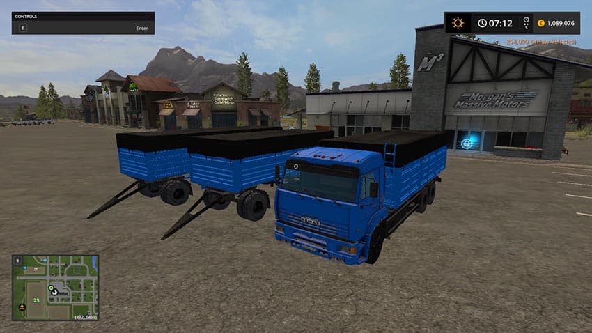 Kamaz 65117 and trailers [MP] 3