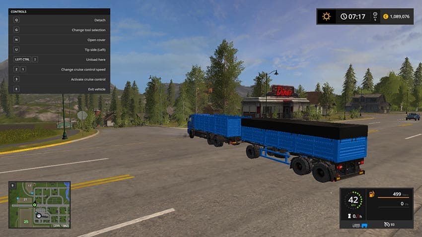 Kamaz 65117 and trailers [MP]