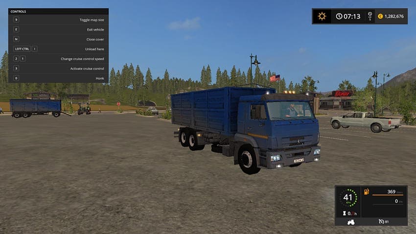 Kamaz 65221 + Trailer 2