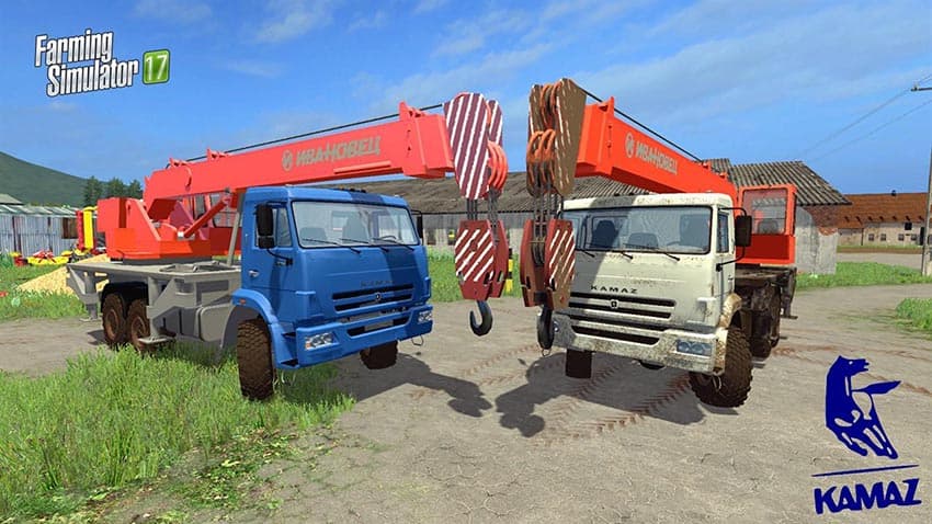 Kamaz 65222K Crane