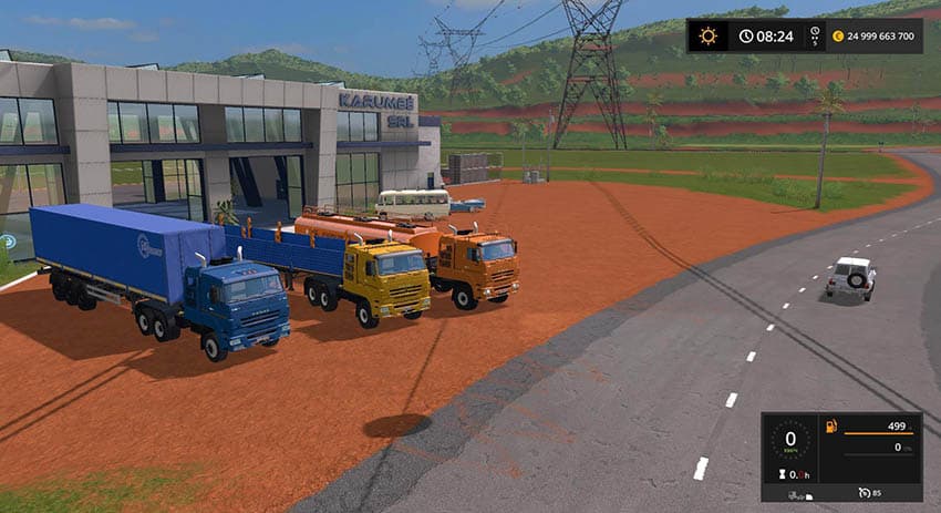Kamaz 65226 + NEFAZ 2
