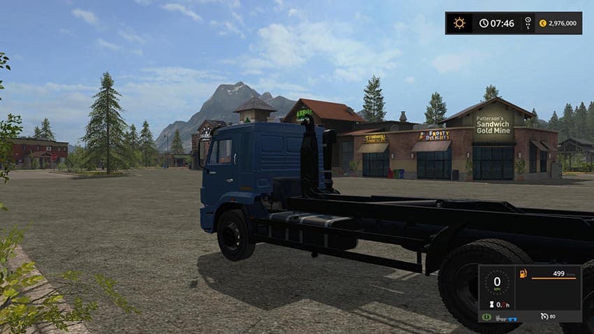 Kamaz 658667 + Trailer T83090 2