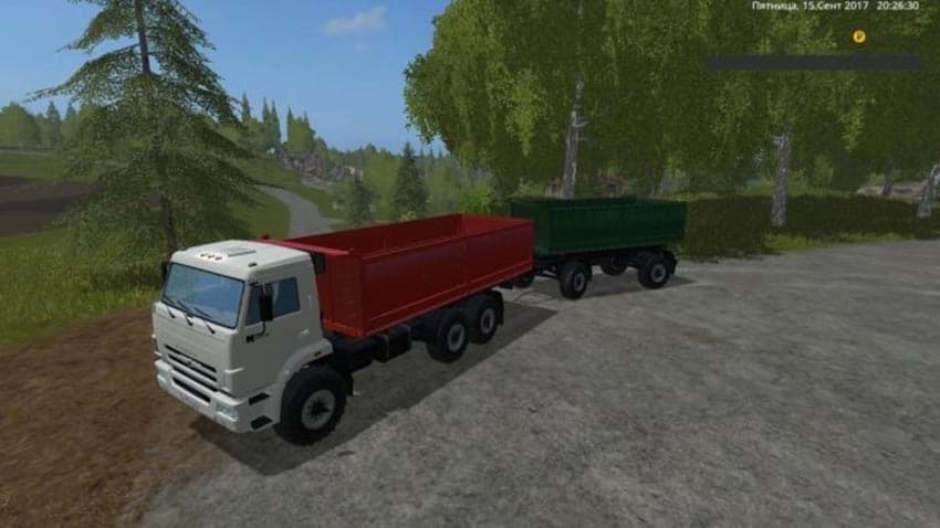 Kamaz 68900R and trailer [MP] 2
