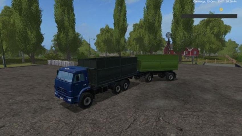 Kamaz 68900R and trailer [MP]