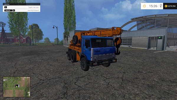 Kamaz Crane Truck 3