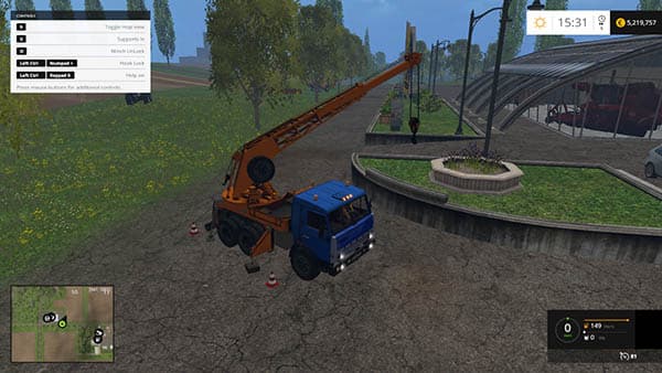 Kamaz Crane Truck