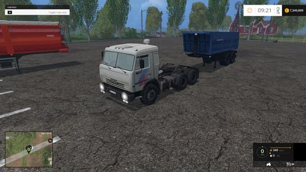 Kamaz and SZAP 9517 2