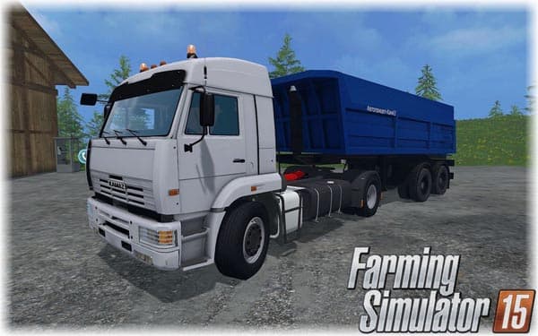Kamaz and Trailer Set [MP] 3