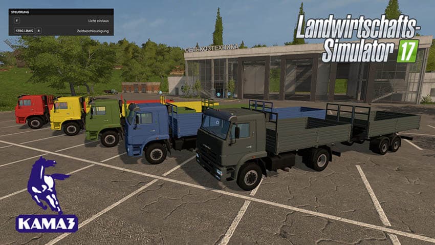 Kamaz and Trailer Set [MP] 3