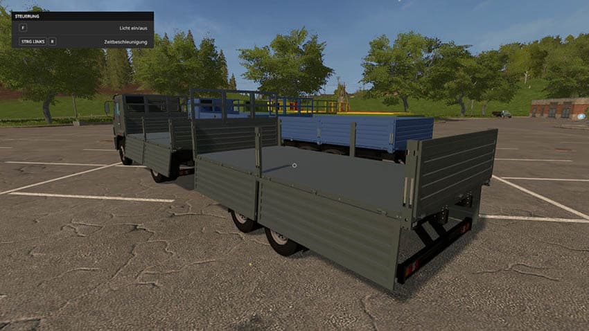 Kamaz and Trailer Set [MP]