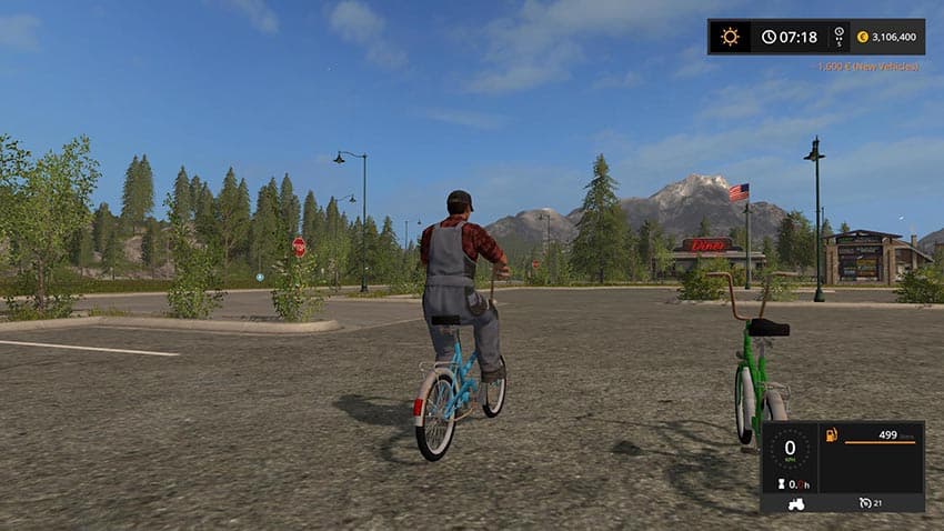 Kemping bicycle