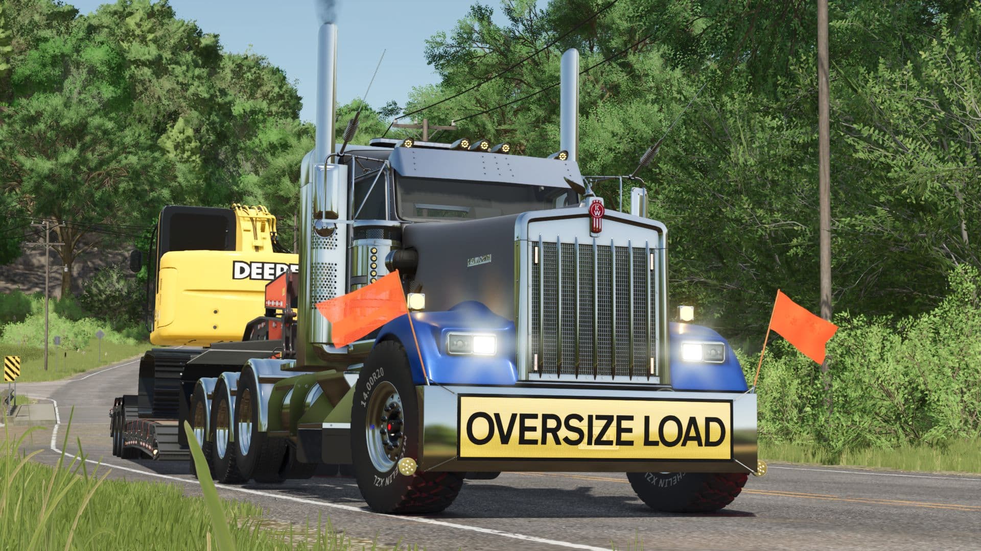 Kenworth W900L 6