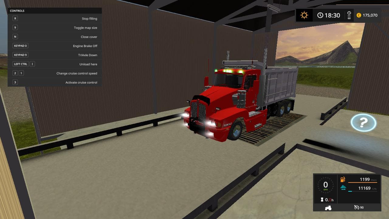 Kenworth T600 dump truck 2