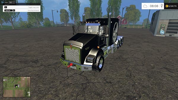 Kenworth T800 TriAxle Sleeper 3