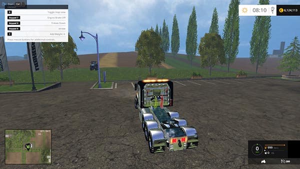 Kenworth T800 TriAxle Sleeper 2