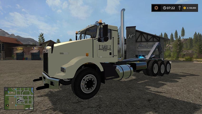 Kenworth T800 hooklift 3