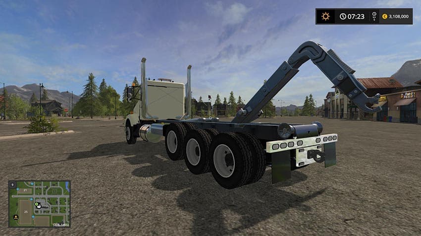 Kenworth T800 hooklift 2