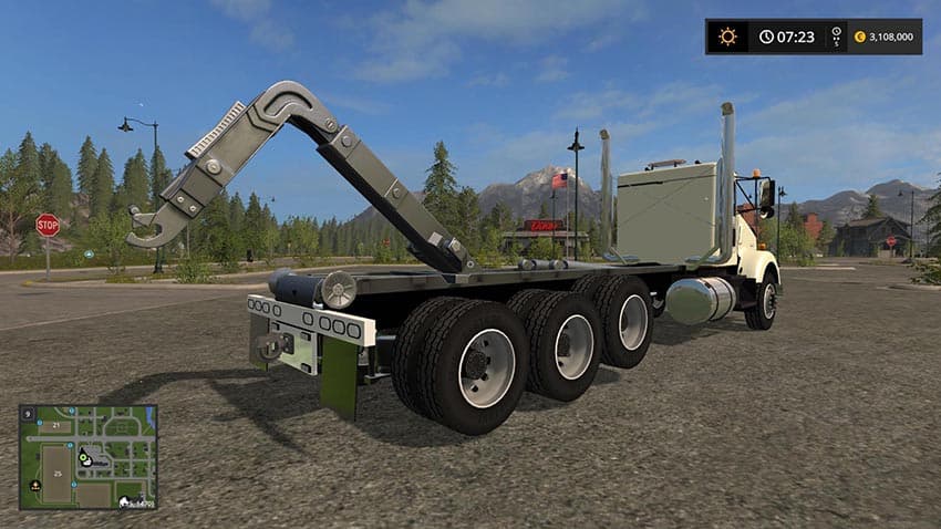 Kenworth T800 hooklift