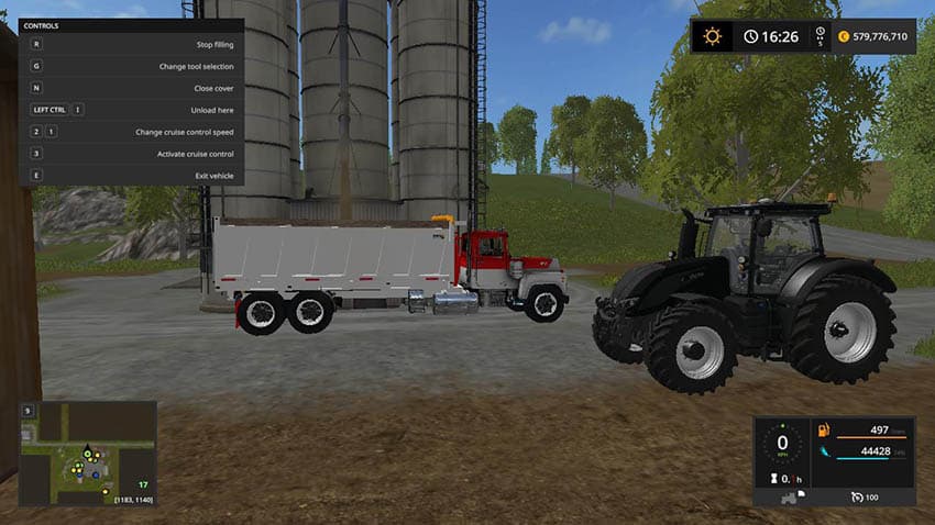 Kenworth dump container 3