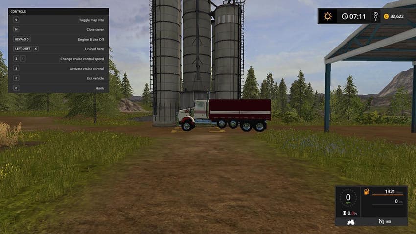 Kenworth t800 grain truck 2