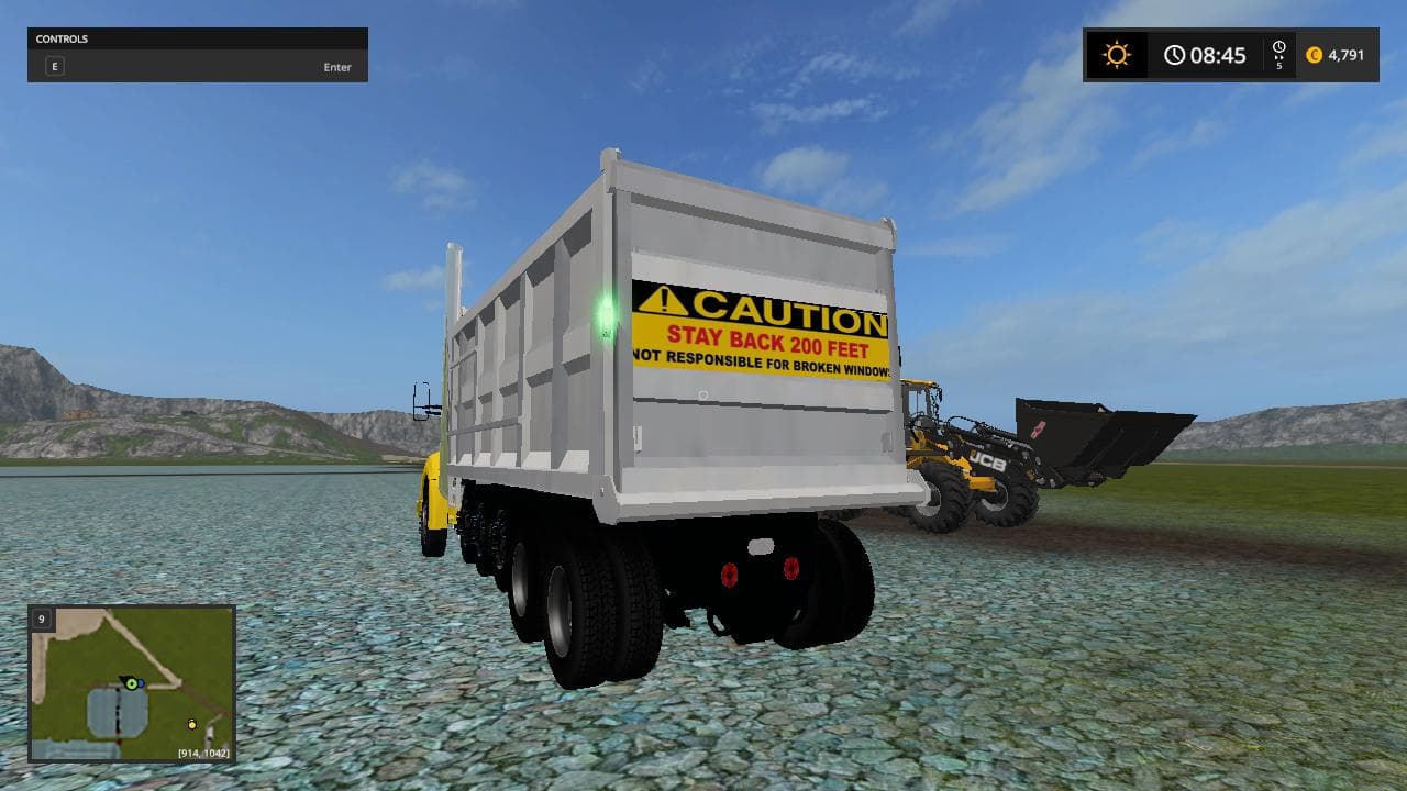 Kenworth t880 dump truck 3