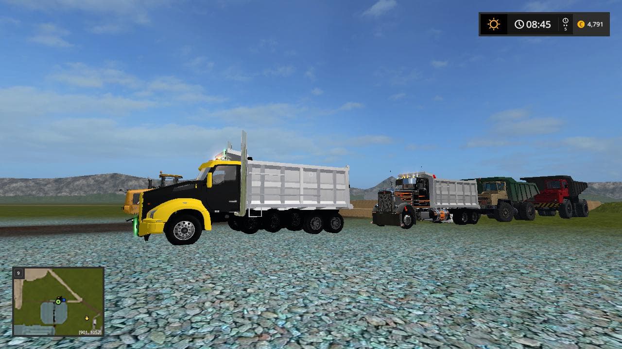 Kenworth t880 dump truck 2
